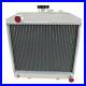 Aluminum Compact Radiator For Ford Holland 1000 1500 1600 1700 SBA310100031