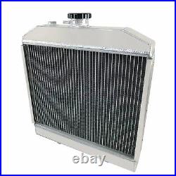 Aluminum Compact Radiator For Ford Holland 1000 1500 1600 1700 SBA310100031