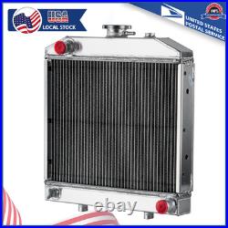Aluminum Radiator 2-Row Fit Ford New Holland NH 1000 1500 1600 1700