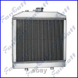 Aluminum Radiator 2-Row Fit Ford New Holland NH 1000 1500 1600 1700