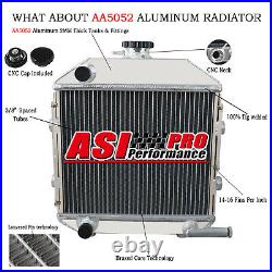 Aluminum Radiator Fit Ford Tractor 1300 OE# SBA310100211 Tractor Free Shipping