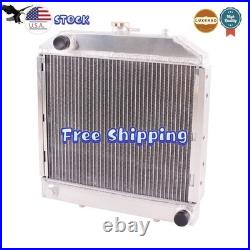 Aluminum Radiator Fits Ford Compact Tractor 1500 1600 1700 1900 1000 & 2-Rows
