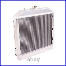 Aluminum Radiator Fits Ford Compact Tractor 1500 1600 1700 1900 1000 & 2-Rows
