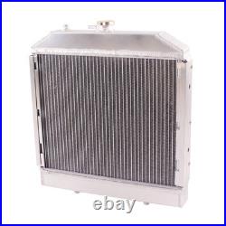 Aluminum Radiator Fits Ford Compact Tractor 1500 1600 1700 1900 1000 & 2-Rows
