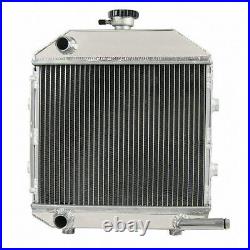 Aluminum Tractor Radiator + Cap Fit Ford 1300 SBA310100211 1942SMP130486