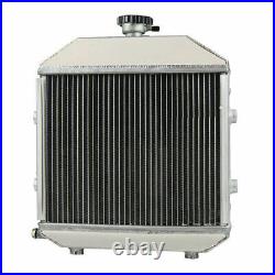 Aluminum Tractor Radiator + Cap Fit Ford 1300 SBA310100211 1942SMP130486