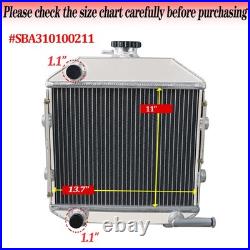 Aluminum Tractor Radiator For SBA310100211 Ford 1300 1942SMP130486 New