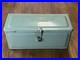 Antique Ford Fordson Green Steel Diesel Tractor Tool Utility Box Lid and Clasp