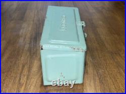 Antique Ford Fordson Green Steel Diesel Tractor Tool Utility Box Lid and Clasp