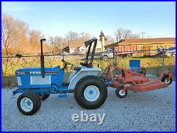 BEAUTIFUL! Ford 1720 Diesel Powered 4X4 Tractor With Attachments! LOW HOURS