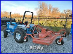 BEAUTIFUL! Ford 1720 Diesel Powered 4X4 Tractor With Attachments! LOW HOURS