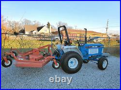 BEAUTIFUL! Ford 1720 Diesel Powered 4X4 Tractor With Attachments! LOW HOURS