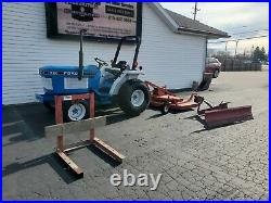 BEAUTIFUL! Ford 1720 Diesel Powered 4X4 Tractor With Attachments! LOW HOURS