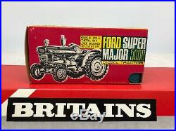 Britains 9527 Ford Super Major 5000 Diesel Tractor Boxed Ex Shop Stock