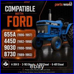C7NN-11000-A 12V Starter Compatible for Ford Farm Diesel Tractor 2000 3000 40