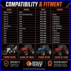 C7NN-11000-A 12V Starter Compatible for Ford Farm Diesel Tractor 2000 3000 40