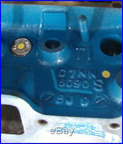 C7NN6090S Ford 3 Cylinder Diesel Cylinder Head SQUARE INTAKE PORTS REMAN