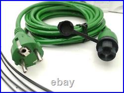 DEFA 411724 Engine Heater 80°C THERMOSTAT 2000W 230V + Cable Set 460787 5m +1,5m