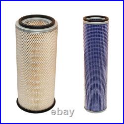 Diesel Tractor Inner Outer air filter set to fit Fits Ford 7000 7600 7700 6610