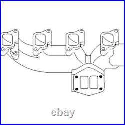 Exhaust Manifold Front Section Fits Ford 7910 7910 7810 8210 8210 D8NN9430AB 2