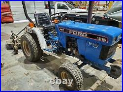 FORD 1215 Tractor with Woods RD 60 finishing mower Only 544 hrs