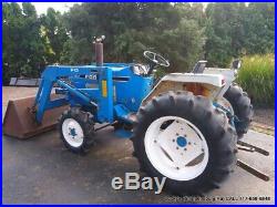FORD 1720 Tractor 7108 Loader 4WD 27HP DIESEL Power Steering JUST SERVICED