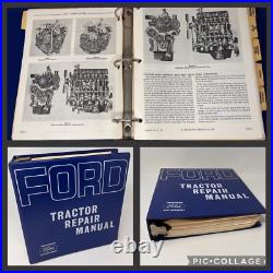 FORD 1960s Tractor Repair Manual model/2000-5000 Diesel & Gas Three Ring Binder