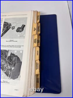 FORD 1960s Tractor Repair Manual model/2000-5000 Diesel & Gas Three Ring Binder