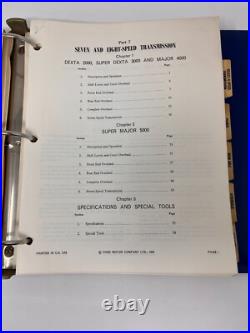FORD 1960s Tractor Repair Manual model/2000-5000 Diesel & Gas Three Ring Binder