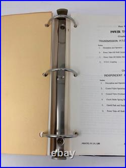 FORD 1960s Tractor Repair Manual model/2000-5000 Diesel & Gas Three Ring Binder