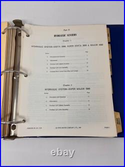 FORD 1960s Tractor Repair Manual model/2000-5000 Diesel & Gas Three Ring Binder