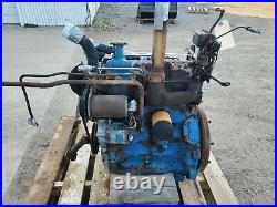 FORD 4500 Industrial Tractor Diesel Engine Running Take Out