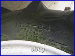 FORD Shibaura 1500 1710 1900 1700 Tractor Firestone 11.2-24 Rear Tires & Rims