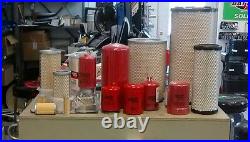 FORD TRACTOR FILTERS 345C with3 Cyl. Diesel Eng. WITH HORIZONTAL HYD FILTER