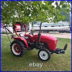 Farm Pro Tractor 2420 2 wheel drive diesel motor Ford MAHINDRA implements