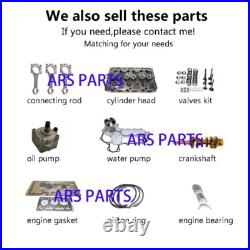 For Ford 1920 Tractor Shibaura N844 4 Cyl Diesel Engine Overhaul Rebuild Kit