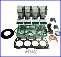For Ford 3415 Tractor Shibaura N844L 4Cyl Diesel Overhaul Rebuild Kit. 50mm