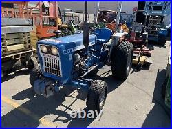 Ford 1000 Tractor With Gearmore Mower Attachment