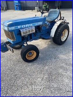 Ford 1110 Diesel Tractor Hydrostatic Transmission Good Running Condition