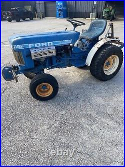 Ford 1110 Diesel Tractor Hydrostatic Transmission Good Running Condition