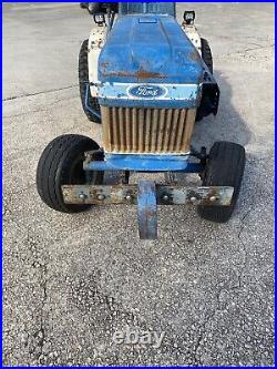 Ford 1110 Diesel Tractor Hydrostatic Transmission Good Running Condition