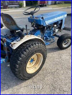 Ford 1110 Diesel Tractor Hydrostatic Transmission Good Running Condition