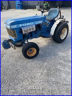 Ford 1110 Diesel Tractor Hydrostatic Transmission Good Running Condition