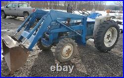 Ford 1600 Loader 4x4 tractor compact Diesel 3 point hitch Low hrs new tires