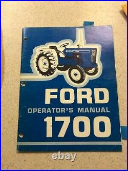 Ford 1700 Utility Tractor PTO 3PT Diesel 12/4 Speed 25hp