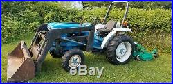 Ford 1720 tractor Loader finishing mower