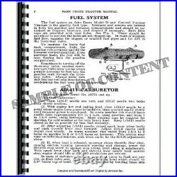 Ford 1920 2120 Tractor Service Repair Manual Compact Diesel