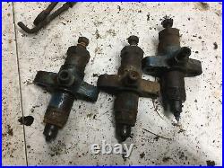 Ford 2000 Diesel Fordson Super Dexta Tractor 957E991357 Fuel Injectors LOT OF 3