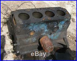 Ford 2000 Tractor 144ci 4 cylinder diesel Engine Block PICKUP ONLY ASIS