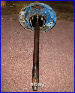 Ford 2000 Tractor Right Rear Axle 4 cyl Diesel 4 Speed with pressed on retainer
